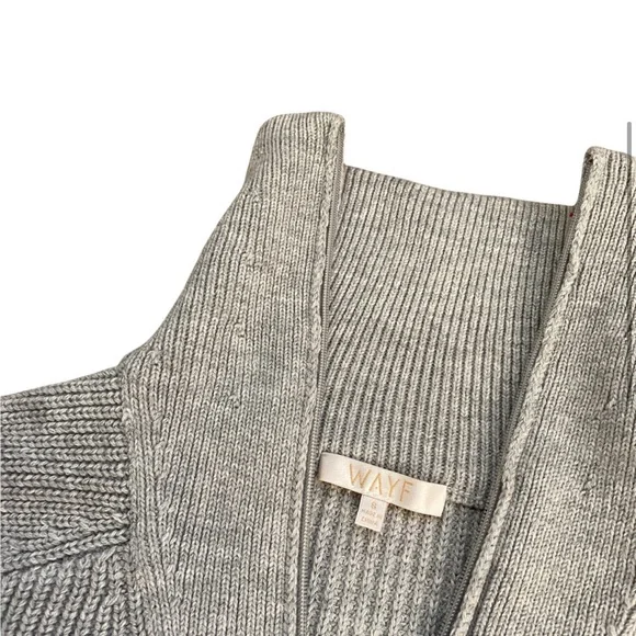 WAYF Nelle Half Zip Pullover Heather‎ Gray Sweater
Women's S Small Cozy Wear - Picture 4 of 9